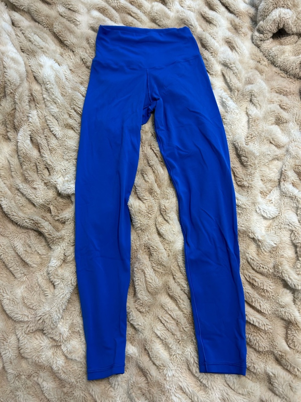 High-Rise leggings aire cobalt blue
